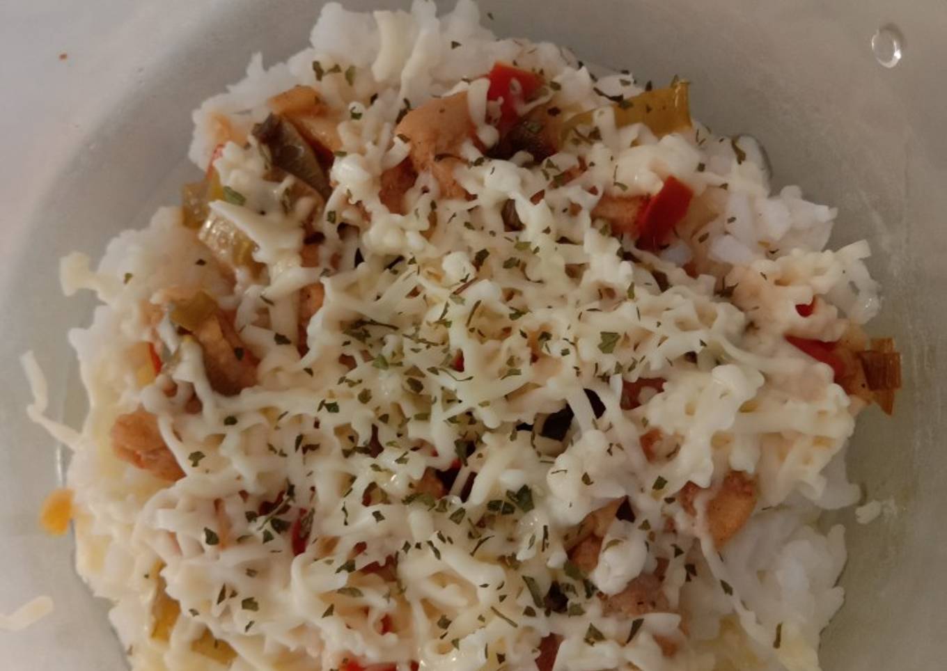 Steamed tuna rice (mpasi tuna)
