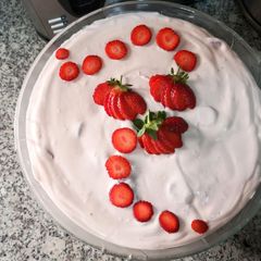 A picture of Strawberry Dessert #sahdessert.