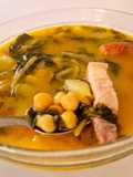 Garbanzos a la castellana