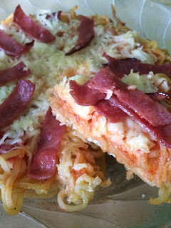 Foto resep Pizza Beef Noodle