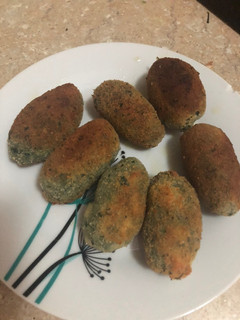 Una foto de Croquetas de espinacas