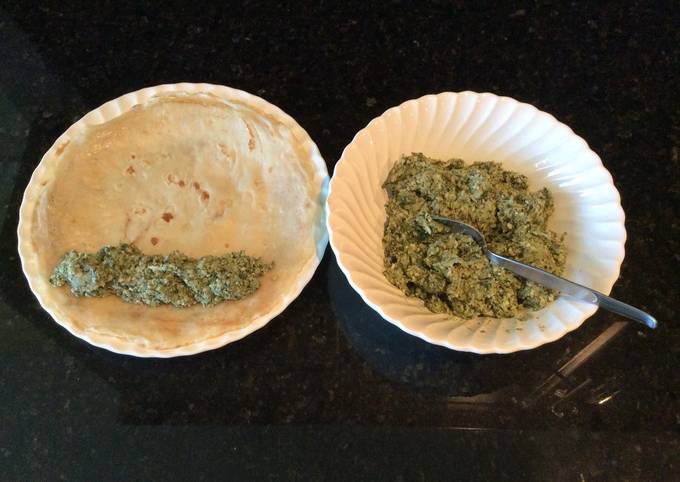 Steps to Make Perfect Three Cheese and Spinach Filling