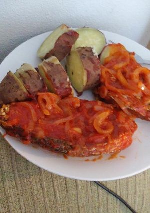 Una foto de Pescado frito