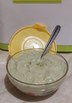 Avokádó krém recept fotója