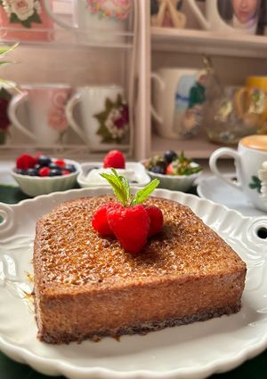 صورة لوصفة توست العسل honey toast