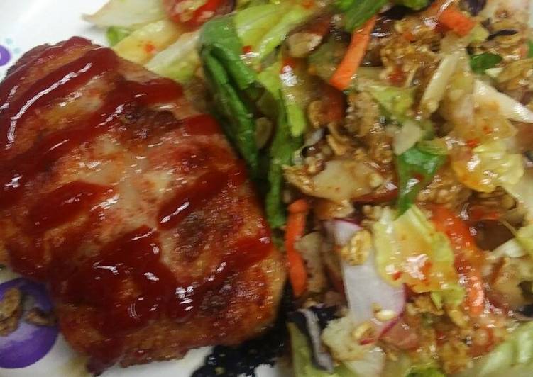 Recipe of Quick Chicken and Salad