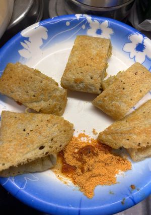 A picture of Masala Dosa bites.