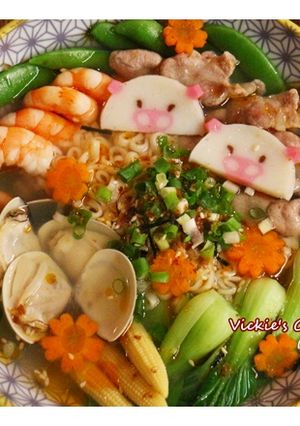 家常味味麵＿記憶中的味味麵 的食譜成品照片