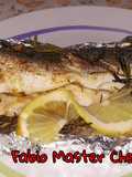 Spigola al Forno con Salsa di Soia