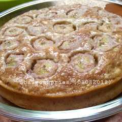 A picture of Bolu pisang kukus legit (tanpa mixer).