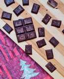 Chocolate con cacao natural no alcalinizado 🍫 Chocolatines keto (¡re keto! 😅) 🍫 solo 2 ingredientes