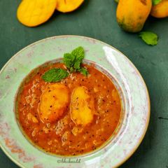 A picture of Ripe mango chutney.