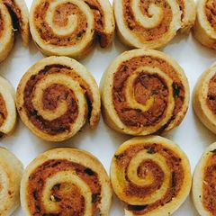 A picture of Pinwheel Samosa.