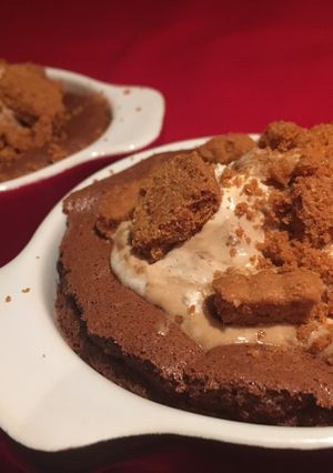 Foto principal de Suflés de chocolate y helado de café