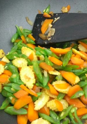Foto resep Tumis Buncis Jagung Wortel