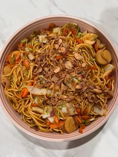 Foto resep Mie Goreng Bakso Ikan