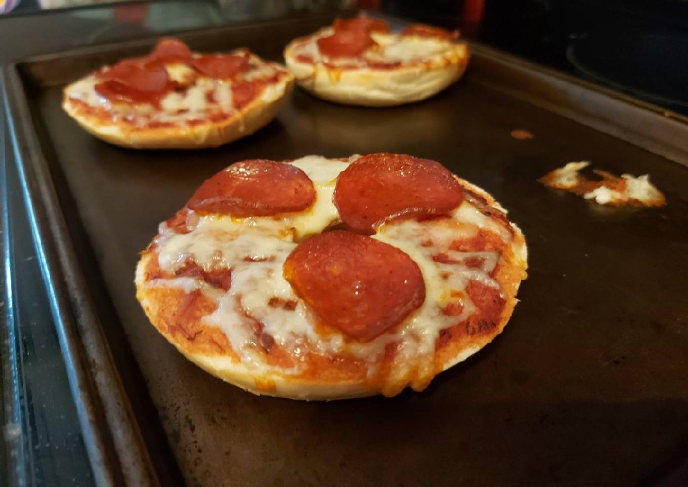 Pizza Bagels