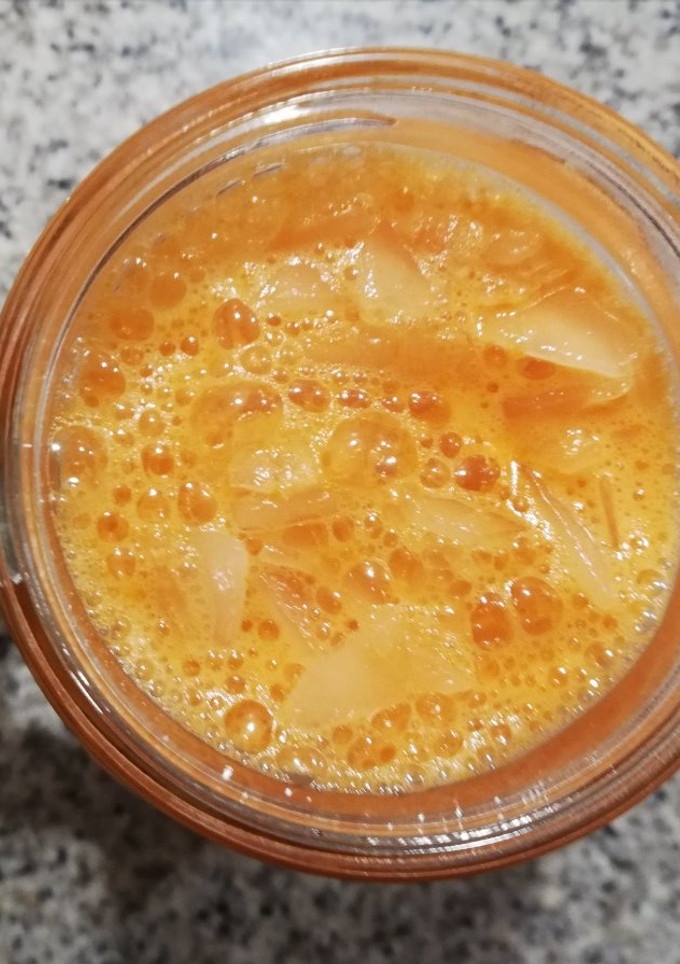 Una foto de Zumo piña y mango