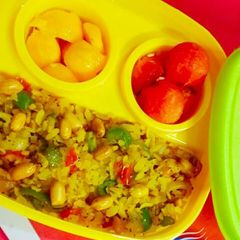 Healthy Peanut Poha A picture of Healthy Peanut Poha.