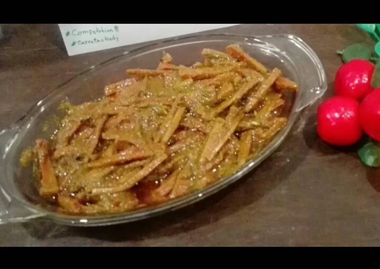 Easiest Way to Make Homemade Gajor ka achaar