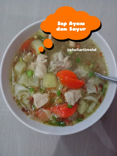 Foto resep Sup Ayam dan Sayur