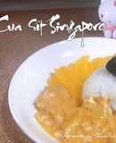 Ăn dặm: Cua sốt Singapore phiên bản nhí