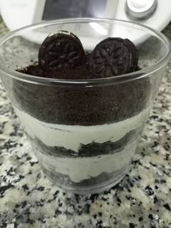 Una foto de Postre de Oreo en Thermomix