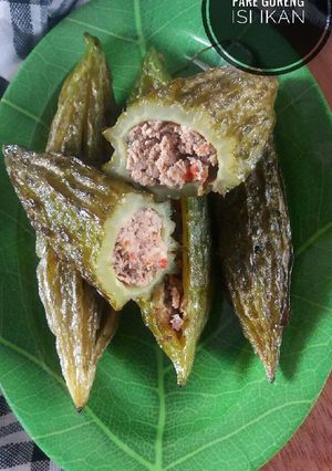 Foto resep Pare goreng isi ikan