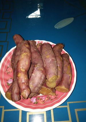 Hình của món Khoai lang nấu.