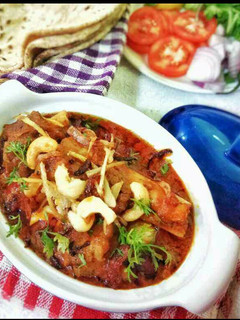 A picture of Mughlai Darbari Gosht.