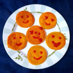 Smiley Cucumber Pancake A picture of Smiley Cucumber Pancake.