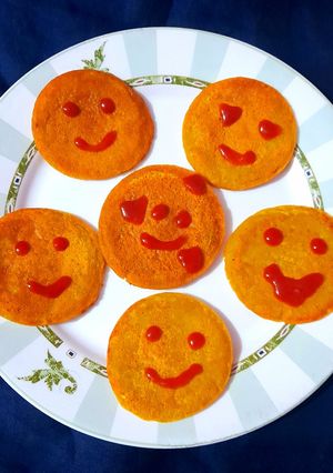 A picture of Smiley Cucumber Pancake.