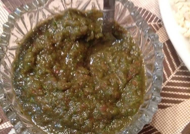 Pudina chutney