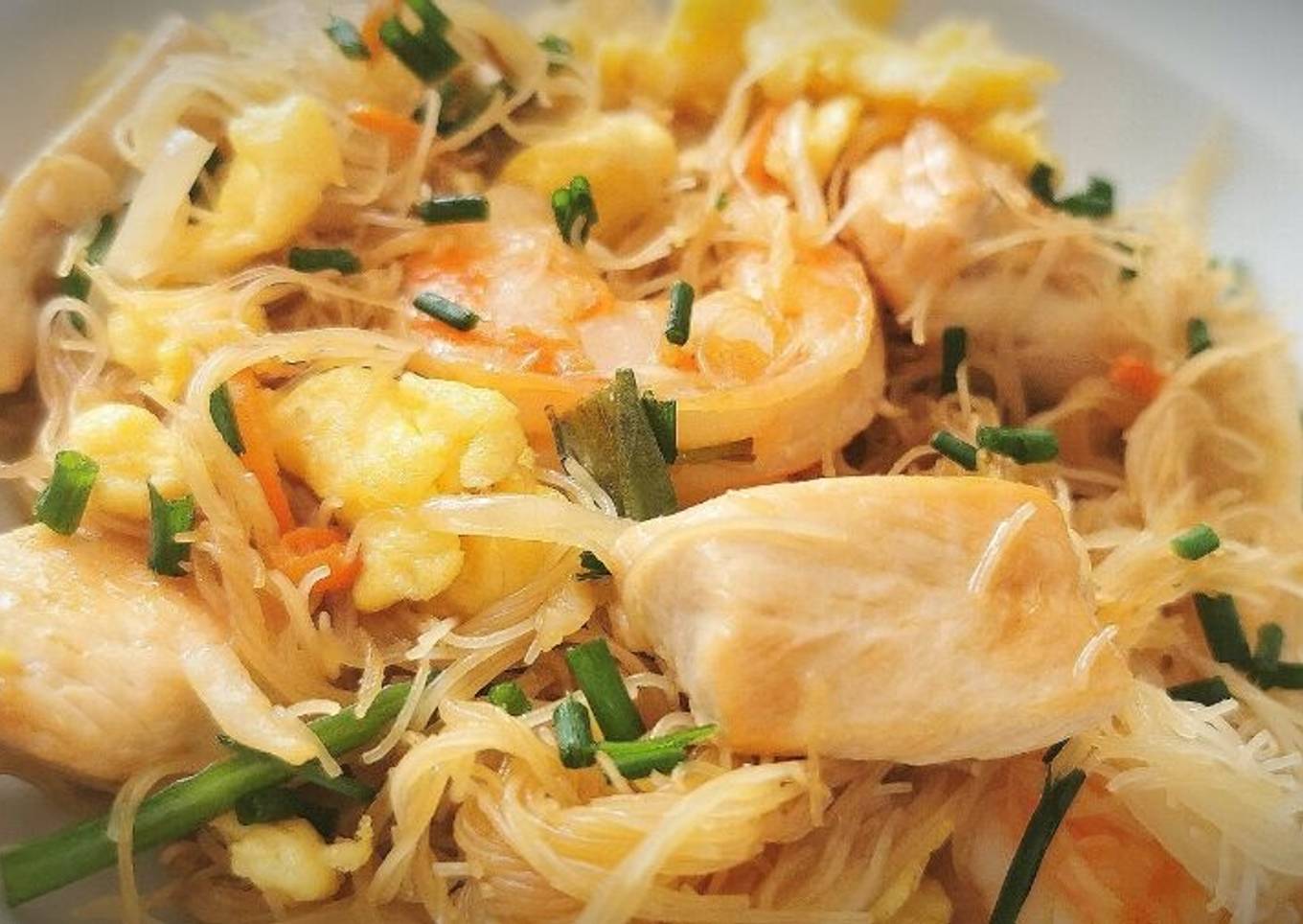 Fideos Chinos tres delicias