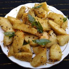 A picture of Achari Idli.