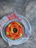 Cake Labu Kuning Kukus Lapis Coklat