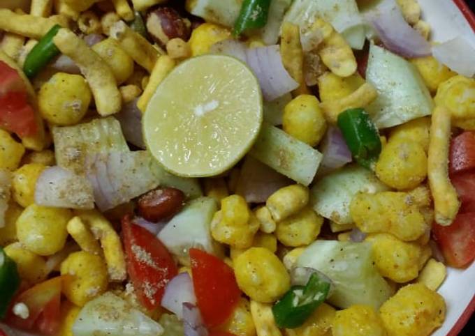 Namkeen bhel chat Recipe by Kashish Kumar - Cookpad