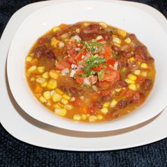 A picture of RED KIDNEY BEANS SOUP “AL PILCO”.