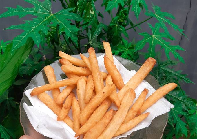 Resep French Fries (kentang Goreng Krispi) Anti Gagal