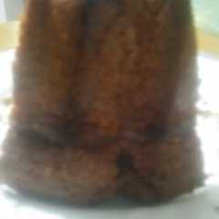Una foto de Budín vegano