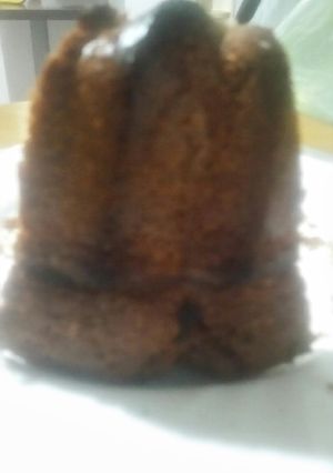 Una foto de Budín vegano