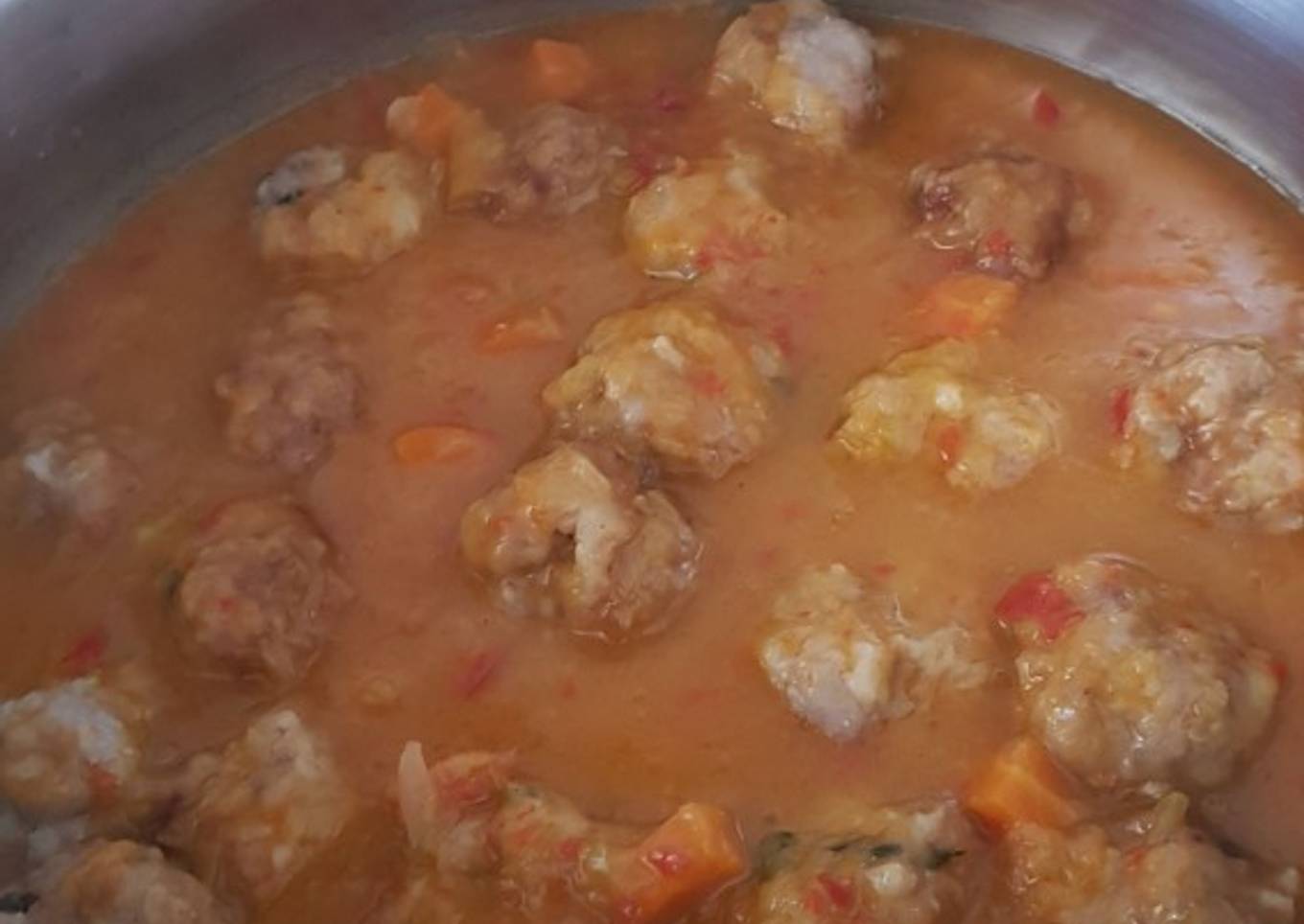 Albóndigas en salsa con TM5 Thermomix