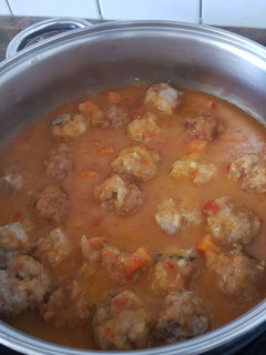 Una foto de Albóndigas en salsa con TM5 Thermomix