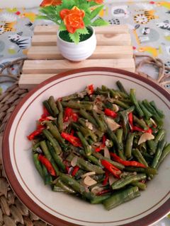 Foto resep Tumis Kacang Panjang