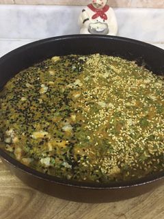 صورة لوصفة عجة البقدونس