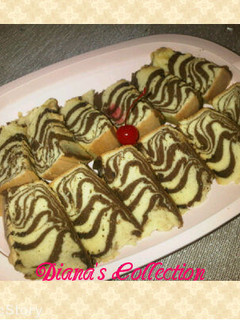 Foto resep Bolu zebra ekonomis