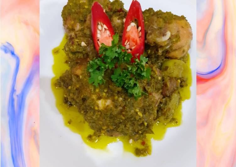 Resep Ayam sambal ijo (bumbu padang), Lezat