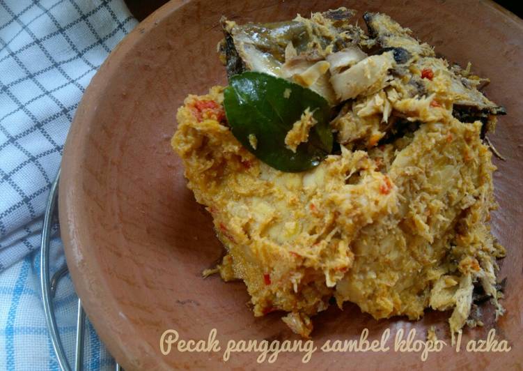 Langkah Membuat Pecak Panggang Sambel Klopo, Menggugah Selera