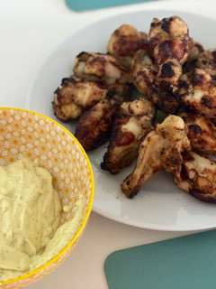 Una foto de Alitas de pollo súper jugosas en freidora de aire Innsky