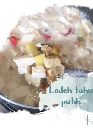 Foto resep Lodeh tahu putih super simpel